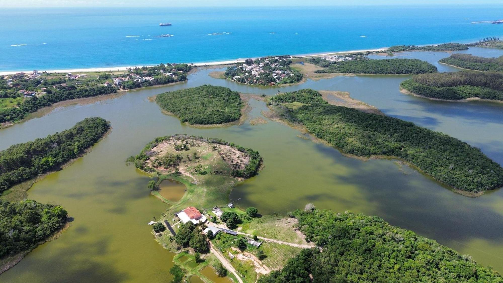 Pousada Peninsula Santa Rita Guarapari Buitenkant foto